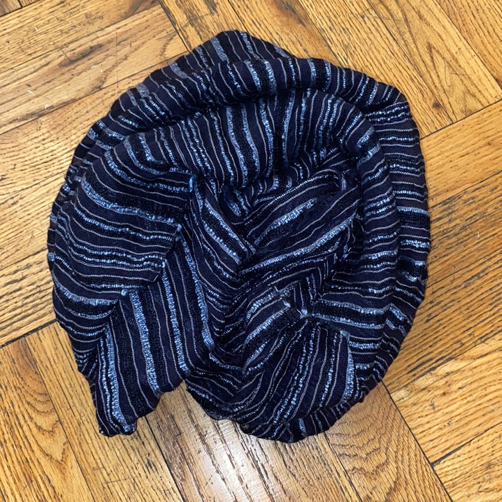 Ann Taylor Loft Blue Stripped Scarf